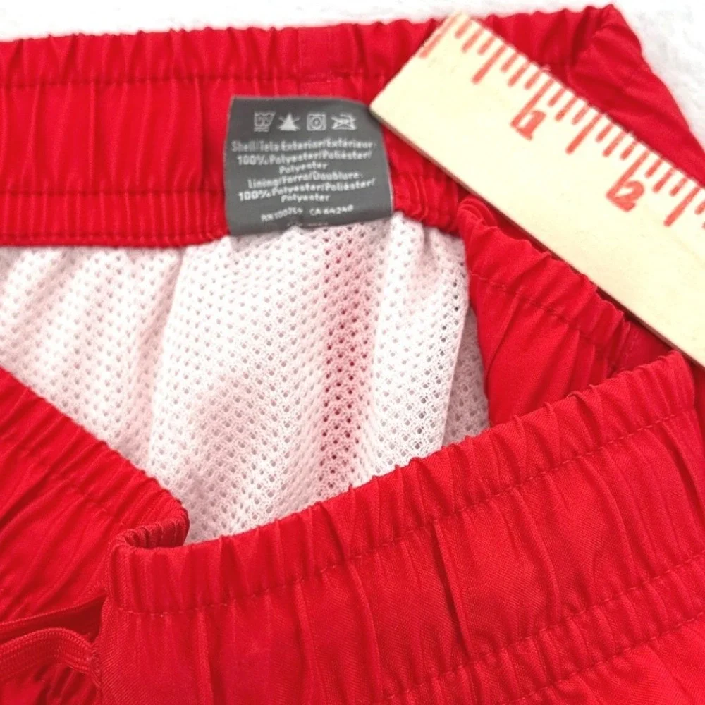 Puma Big Cat Swim Trunks Youth XL Red White Blue Mesh Lined Board Shorts NWT $38